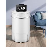 Portable Washer and Spin Dryer Combo - Space-saving 2-in-1 Design for Apartments and Dorms