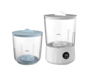 Portable Washer Machin - Mini Laundry Machine Travel Underwear Washer With 1.5L Independent Tubs | 3 Modes Cleaning Supplies With 2 Buckets For Home Apartment Dorm Camping Vacation Bras Panties