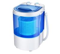 Portable Washer, Portable Mini Washing Machine Capacity Semi-Automatic Compact Washer Spinner Small Cloth Laundry Appliances,for Camping Dorms Apartments