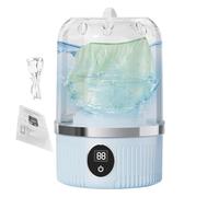 Portable Washer, Travel Washing Machine, 3 Wash Programs, Quick Wash, Rechargeable Device For Backpackers Business Travelers Renters