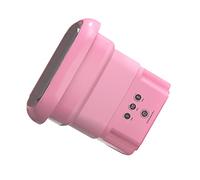 Portable Washing Bucket, Widely Applicable For Dormitory Mini Washer Spin Dryer (Pink)