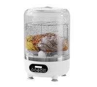 Portable Washing Machine - 10.04inch Mini Rotate Basket Cleaner for Quick Laundry, Compact Travel Wash with Spin Function, Small Electric Washer Bathroom, Easy-Carry Storage