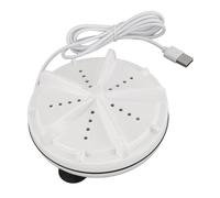 Portable Washing Machine, 10W USB Turbine Washer Mini Turbo Washer Underwear Washing Machine for Clothes Underwear Towels Socks