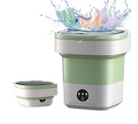 Portable Washing Machine, 12L 2in1 Mini Portable Washer Machine 3 Cleaning Modes Adjustable Cleaning Time, Foldable Small Smart Laundry Machine with Drain Basket, for Baby Clothes, Underwear