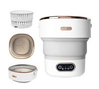 Portable Washing Machine, 15L Mini Folding Washing Machine with 3 Clea