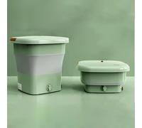 Portable Washing Machine 18L, Mini Washer, Small Foldable Washing Machine, Mini Laundry Machine, for Socks Baby Clothes and Small Items(Green)