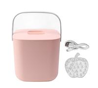 Portable Washing Machine 18W 8 5V 2A 2000mah Mini Dishwasher Countertop Dishwasher for Dishware Fruit Vegetable (Pink)