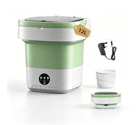 Portable Washing Machine, 2026 New Upgraded with Spin Basket Laundry Machine, 12 L mini washing machine,3 Modes Suitable for Small Clothes, Foldable Design Ideal for Hotel, Campain, RV,Apartment