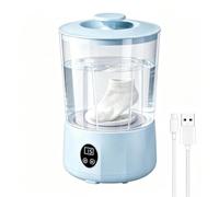 Portable Washing Machine 3 Modes Wireless Washing Machine for Underwear and | Non-slip clothes washing machine for socks, towels, briefs, bras, laundry in the home, camping, home and
