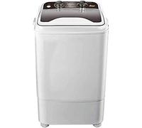 Portable Washing Machine 7KG Total Capacity Single Tub Wash Spin Dehydration UV Deep Cleaning Compact For Camping Dorms Apartments Rooms,Black