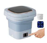 Portable Washing Machine - 9L Folding Clothes Washing Machines With Dehydration Function, Smart Washer, Durable Washing Machine For Underwear, Clothes And Small Objects