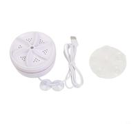 Portable Washing Machine And Dishwasher With Turbine Technology, Compact Cleaner For Socks Underwear And Small Utensils, For Ideal For Travel Dorms RVs