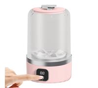 Portable Washing Machine - Compact Rechargeable Washing Device for Baby Clothes - Discreet Textile Cleaner for Camping Dorm Apartment Travel Hotel