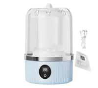 Portable Washing Machine, Compact Underwear Washing Machine | 3 Washing Programs including Fast, Rechargeable Battery for Professional Hikers and Tenants