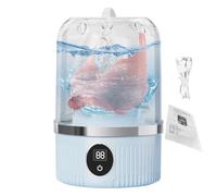 Portable Washing Machine - Compact Washer Machine,Energy-Efficient, 3 Wash Programs, Travel Supplies For Baby Clothes Underwear Socks