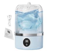 Portable Washing Machine, Compact Washing Machine, Energy Efficient, 3 Washing Programmes, Rechargeable Device for Backpackers, Business Travelers and Tenants for Baby Clothes, Underwear