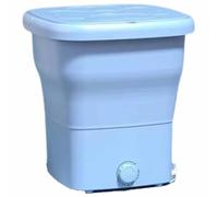 Portable Washing Machine, Foldable for Storage, Top Cover Design, Function Buttons, Easy To Operate, Suitable for Multiple Scenarios (blue)