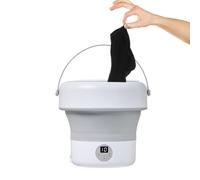 Portable Washing Machine, Foldable Washing Machine, Foldable Small Washing Machines - Display Screen 4.8L for Dorms, Apartments, Camping