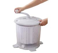 Portable Washing Machine Manual Hand Clothes Washer Small Washer And Spin Dryer For Camping Apartments Dorms College And Small Spaces