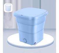 Portable Washing Machine, Mini 12L Foldable Washer And Dryer, Small Collapsible Laundry Washer, Ideal for Underwear, Socks, Baby Clothes,Travel Camping Apartment(Pink)