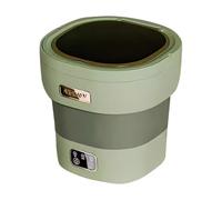 Portable Washing Machine, Mini Foldable Washer 18L Upgraded Large Capacity, Small Collapsible Washing Machine, Suitable for Underwear,Baby Clothes,Socks or Other Small Items(Pink)