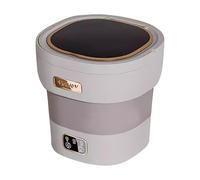 Portable Washing Machine, Mini Foldable Washer 18L Upgraded Large Capacity, Small Collapsible Washing Machine, Suitable for Underwear,Baby Clothes,Socks or Other Small Items(Pink)