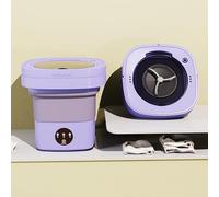 Portable Washing Machine, Mini Foldable Washer with Dryer, Small Collapsible Washer with Deep Cleaning of Underwear, Baby Clothes and Small Clothes for Apartments, Dormitories(Green,11L)