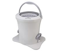 Portable Washing Machine, Mini Portable Dehydrator High Capacity Electricity Free Hand Drawstring Dehydrator for Dormitory Travel (White)