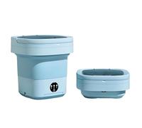 Portable Washing Machine, Mini Washer,2025 New 11L Upgraded Large Capacity Foldable Washer.Deep Cleaning of Underwear, Baby Clothes and Other Small Clothes (Blue)