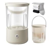Portable Washing Machine, Mini Washer Machine, Small Smart Laundry Machine with Dual Tubs & Rechargeable Type C, for Travel Hotel Apartment Camping Dorm