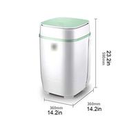Portable Washing Machine Mini Washer Washing Machine with Blue-Ray Purifying function Portable Clothes Washer with Stainless Steel Dehydrate Bucket Space Saving Full-Automatic Washer, Ideal Laundry fo