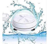 Portable Washing Machine Mini Washing 3in1 Dishwashers Mini Lights Ultrasonic Waves Convenient Travel Home Business Travel USB