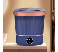 Portable Washing Machine, Mini Washing Machine, 15L Small Washer With Spin Dryer And Blue Light, for Travel,Apartment, Baby Clothes, Socks(White)