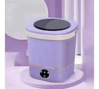 Portable Washing Machine, Mini Washing Machine, 15L Small Washer With Spin Dryer And Blue Light, for Travel,Apartment, Baby Clothes, Socks(White)