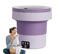 Portable Washing Machine, minii Washer Machine, Foldable Washing Machine,Large Capacity collapsiblee Laundry Clothes Washer,Small Smart Laundry Machine for Baby Clothes, Underwear, Camping, RV, Travel