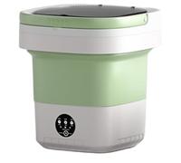 Portable Washing Machine, Portable Washing Machine, 12L Foldable Mini with Detachable Draining Basket for Underwear, Baby Clothes Socks