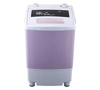 Portable Washing Machine Semi Automatic Household Washing Machine, Small Room 7kg Large Capacity, Quiet and Energy Saving, Suitable for Bedroom or Apartment Rv (Purple)