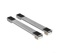 Portable Washing Machine Stand with Extended Frame and Non Marking Casters for Safe Handling of Heavy Loads (Silver)