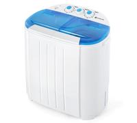 Portable Washing Machine Twin Tub Washer and Spin Dryer 5 KG Total Capacity For Camping Dorms Apartments College Rooms 3 KG Washer 2 KG Drying