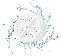 Portable Washing Machine - Ultrasonic Washing Machine, Portable Clothes Washing Machines, Large Towel Washing Machine, USB Travel Wash Portable Turbine Personal Rotating Washer for Home & Business