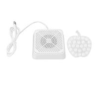 Portable Washing Machine, USB Dishwasher Mini Portable Ultrasonic Electrolysis Washing Machine for Sink Household Kitchen Supply (White)