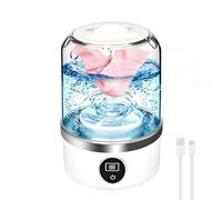 Portable Washing Machine, USB Mini Washing Machine 600g Lightweight Cordless Design, Powerful Stain Removal with Smart LCD, Space-Saving for Travel, Camping, Dorms
