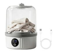 Portable Washing Machine - USB Powered Mini Clothes Cleaner Travel Rotation Equipment Low Noise Motion Technology Cooling Tool