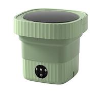 Portable Washing Machines, Foldable Mini Washing Machine, Washing Machine for Baby Clothes, Underwear or Small Items, Green.