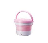 Portable Washing Machines Washing Machine Portable Mini Lazy Washing Socks Underwear Small Household Dormitory Mini Washing Machine (Color : Ozone Size : Pink) (Blu ray)
