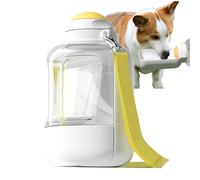 Portable Water Bottle for Dogs - 1000 ml, Portable Water Dispenser by HIPS | Anti-Drip Bottle with Drinking Fountain for Dogs and Cats | Pet Aggua Bottle - Ideal for Walks, Hiking and Travel