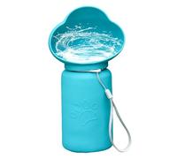 Portable Water Bottle for Dogs | Foldable Water Bottle for Dogs on The Go - Lightweight Container Dispenser Bowl with Lanyard for Camping Road Trip Outdoor Park Backpacking Hiking