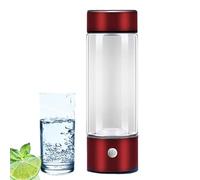 Portable Water Bottle, USB Rechargeable Hydrogen Water Cup | 420 ml Rechargeable Ionized Water Generator, Food Grade Water Cup, Removable Water Bottle for Sports All'ar