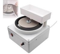 Portable Water Cooled Sharpening Machine, Electric Flat Grinder with 125mm 600 Grit Diamond Wheel, 0-4000Rpm Multifunctional Sharpener with Detachable Water Storage Box, for DIY Craft