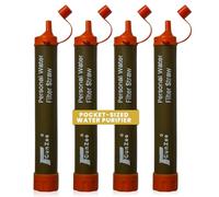 Portable Water Filter Straw for Emergency Survival, Hiking, Camping, Travel, Hunting, Fishing, and Outdoor Adventures